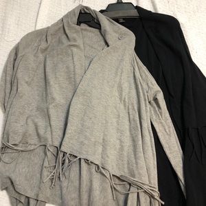 Grey cardigan